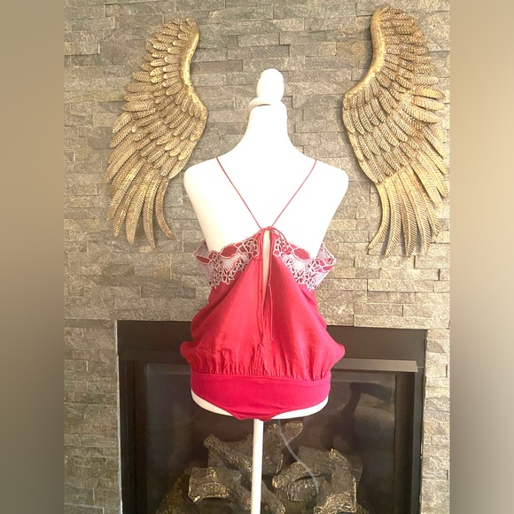 Free People Crochet Lace Thong Bodysuit - Picture 4 of 9